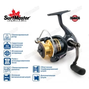 Безынерционая катушка Surf Master Yamato Kanagawa FK 2000A